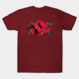 Magenta Impatiens T-Shirt